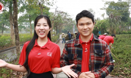Trung tâm Thư viện và Tri thức số: Vì một Hòa Lạc Xanh, Sạch, Đẹp